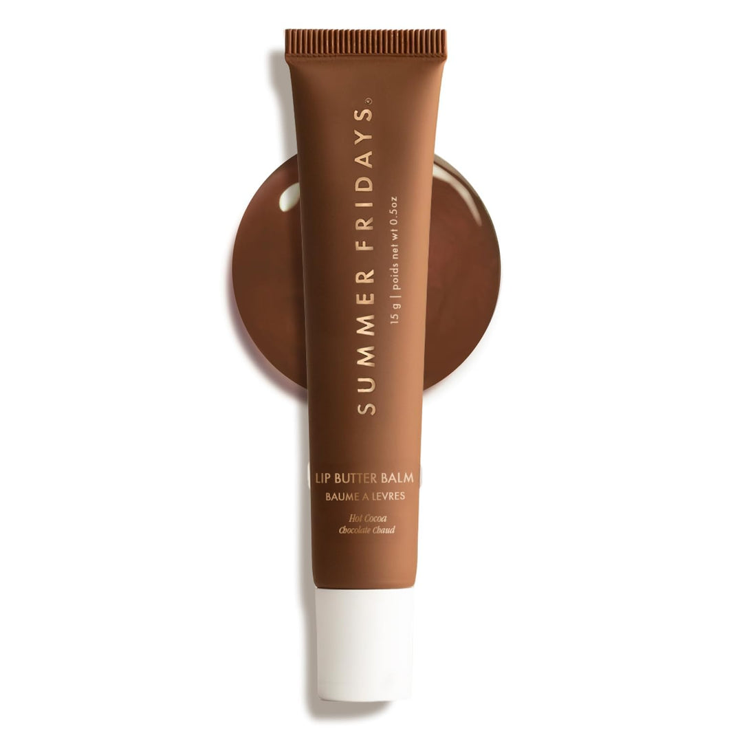 Summer Fridays Lip Butter Balm - Moisturizing Lip Gloss for Instant Shine + Sheer Color - With Nourishing Shea Butter - Everyday Makeup + Skin Care Summer Essentials - Vegan - Pink Sugar (.5 Oz)-Summer Fridays Lip Butter Balm - Moisturizing Lip Gloss for Instant Shine + Sheer Color - With Nourishing Shea Butter - Everyday Makeup + Skin Care Summer Essentials - Vegan - Pink Sugar (.5 Oz)