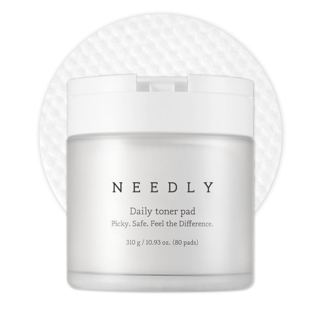Needly Daily Toner Pad I Exfoliating Pads for Face with BHA & PHA(80 Pads), Deep Hydration, Pore Minimizer for Face, Centella, Tea Tree, High Volume Essence, Extra Large Cotton Pad, Korean Skin Care-Needly Daily Toner Pad I Exfoliating Pads for Face with BHA & PHA(80 Pads), Deep Hydration, Pore Minimizer for Face, Centella, Tea Tree, High Volume Essence, Extra Large Cotton Pad, Korean Skin Care