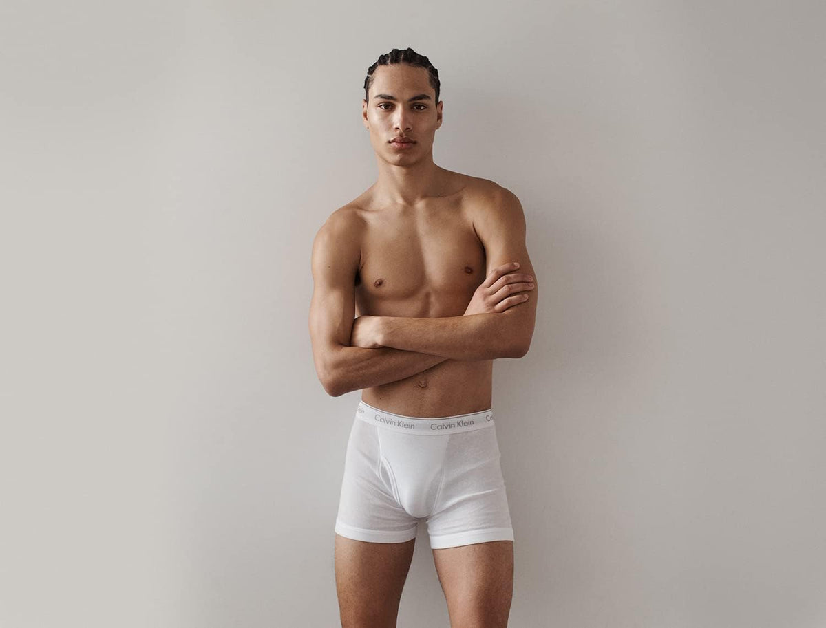 Calvin Klein Men’s Cotton Classics 3-Pack Boxer Brief-Calvin Klein Men’s Cotton Classics 3-Pack Boxer Brief