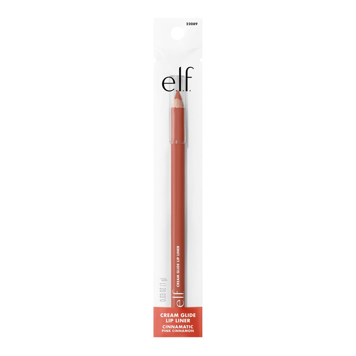 e.l.f. Cream Glide Lip Liner, Highly-Pigmented Pencil For Shaping & Sculpting Lips, Semi-Matte Finish, Vegan & Cruelty-Free-e.l.f. Cream Glide Lip Liner, Highly-Pigmented Pencil For Shaping & Sculpting Lips, Semi-Matte Finish, Vegan & Cruelty-Free