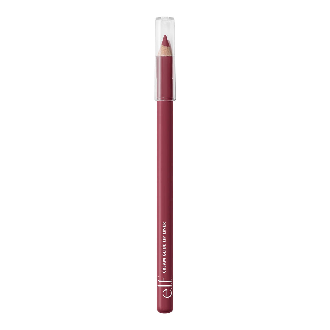 e.l.f. Cream Glide Lip Liner, Highly-Pigmented Pencil For Shaping & Sculpting Lips, Semi-Matte Finish, Vegan & Cruelty-Free-e.l.f. Cream Glide Lip Liner, Highly-Pigmented Pencil For Shaping & Sculpting Lips, Semi-Matte Finish, Vegan & Cruelty-Free