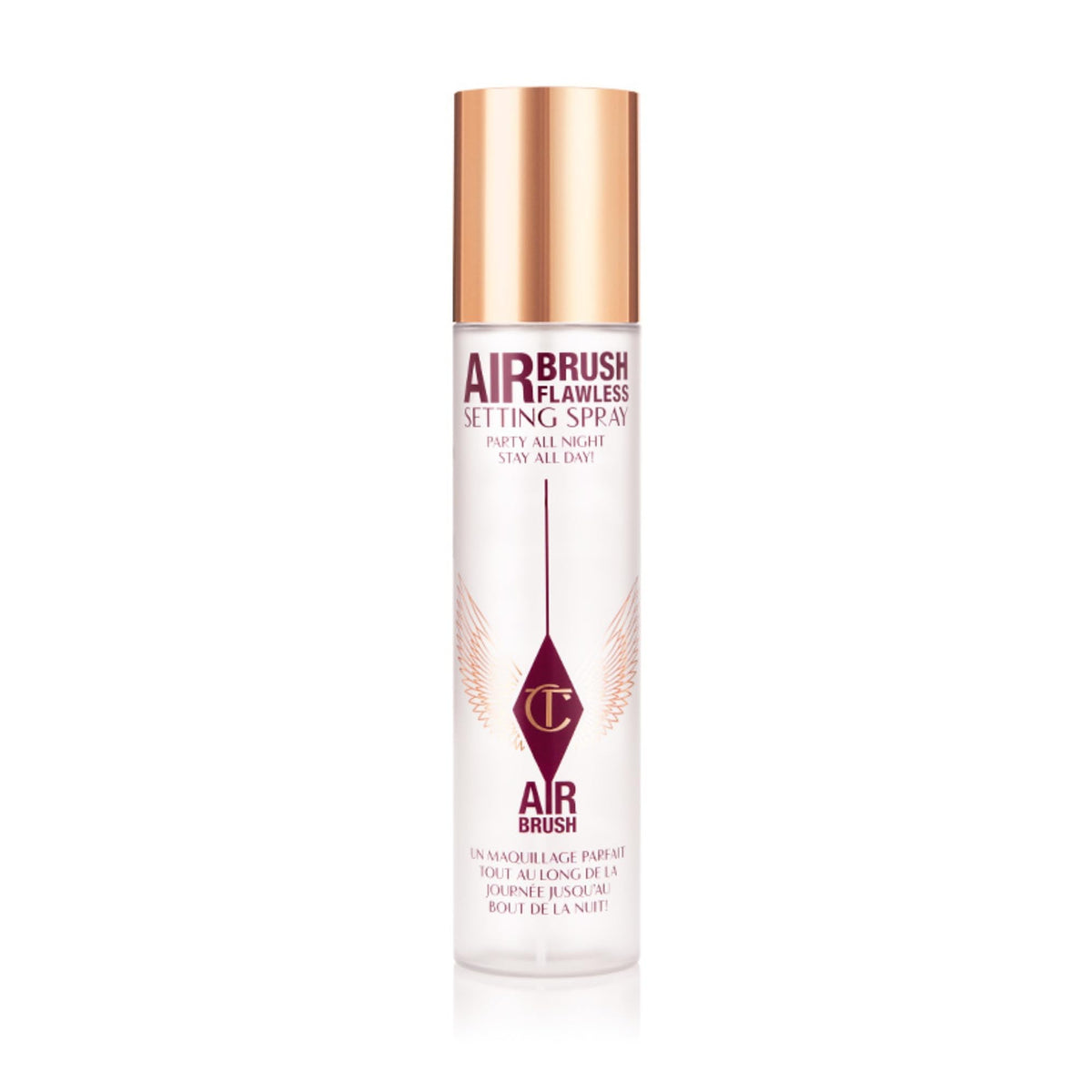 Charlotte Tilbury Airbrush Flawless Setting Spray - Ultra-Fine Hydrating Mist to Prime & Set Makeup Up to 16Hr – Soothes and Blurs Skin, Waterproof, Wedding Makeup-Charlotte Tilbury Airbrush Flawless Setting Spray - Ultra-Fine Hydrating Mist to Prime & Set Makeup Up to 16Hr – Soothes and Blurs Skin, Waterproof, Wedding Makeup
