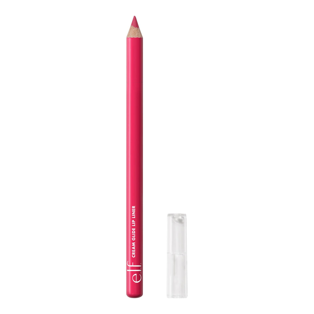 e.l.f. Cream Glide Lip Liner, Highly-Pigmented Pencil For Shaping & Sculpting Lips, Semi-Matte Finish, Vegan & Cruelty-Free-e.l.f. Cream Glide Lip Liner, Highly-Pigmented Pencil For Shaping & Sculpting Lips, Semi-Matte Finish, Vegan & Cruelty-Free
