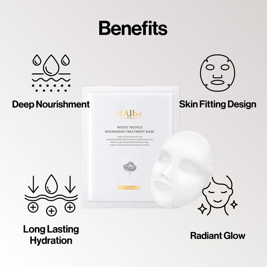 d'Alba piedmont White Truffle Nourishing Treatment Mask-d'Alba piedmont White Truffle Nourishing Treatment Mask