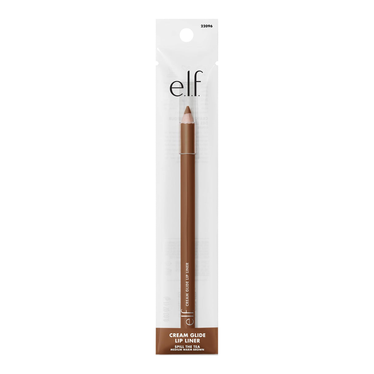 e.l.f. Cream Glide Lip Liner, Highly-Pigmented Pencil For Shaping & Sculpting Lips, Semi-Matte Finish, Vegan & Cruelty-Free-e.l.f. Cream Glide Lip Liner, Highly-Pigmented Pencil For Shaping & Sculpting Lips, Semi-Matte Finish, Vegan & Cruelty-Free