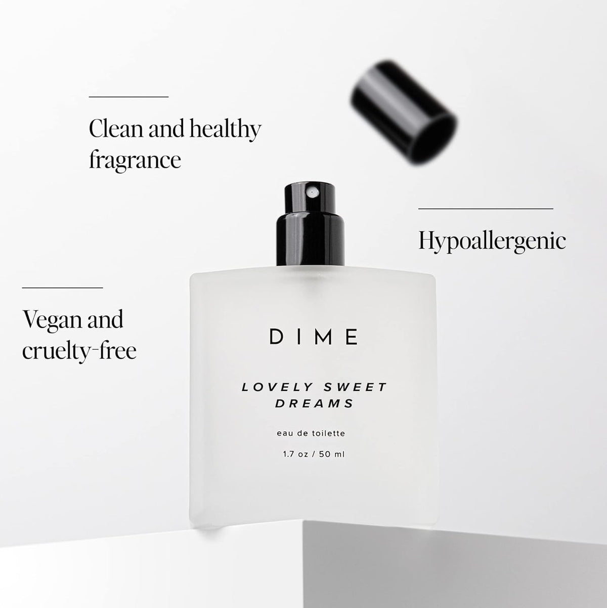 DIME Beauty 7 Summers Perfume for Women - Sweet Floral Eau de Toilette with Bergamot, Vanilla Orchid and Coconut, Clean, Vegan, Cruelty-Free Fragrance, 1.7 oz / 50 ml-DIME Beauty 7 Summers Perfume for Women - Sweet Floral Eau de Toilette with Bergamot, Vanilla Orchid and Coconut, Clean, Vegan, Cruelty-Free Fragrance, 1.7 oz / 50 ml