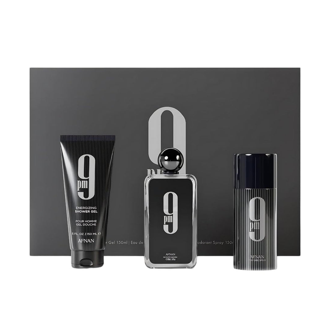 Afnan 9 PM For Men Eau De Parfum, 3.4 Fl. Oz-Afnan 9 PM For Men Eau De Parfum, 3.4 Fl. Oz