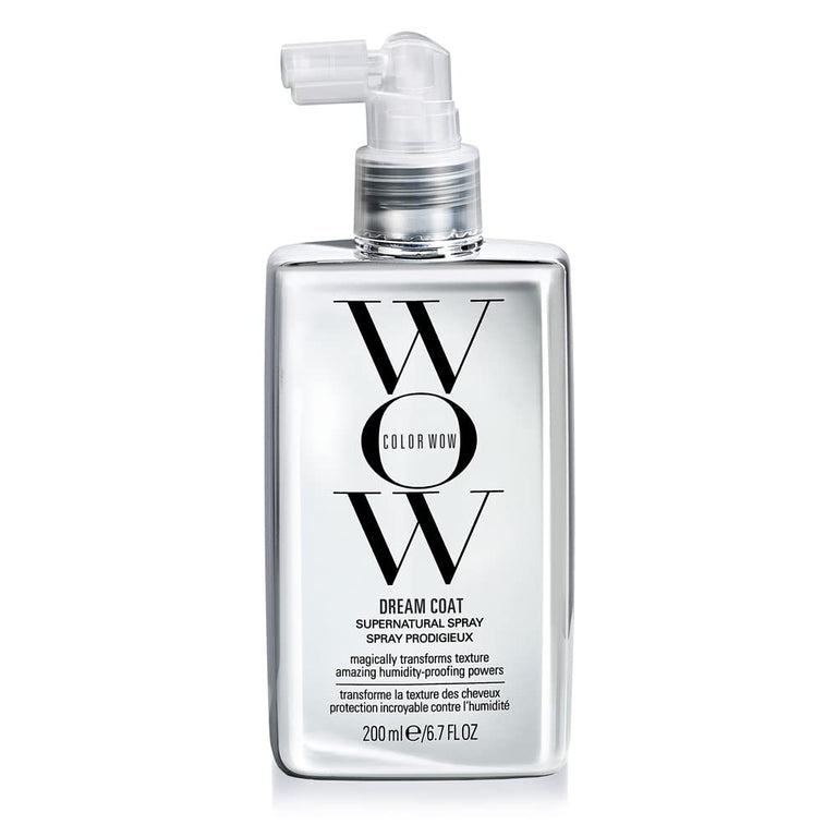 COLOR WOW Dream Coat Supernatural Spray, Anti-Humidity Frizz Control and Heat Protectant for Glassy, Shiny Hair