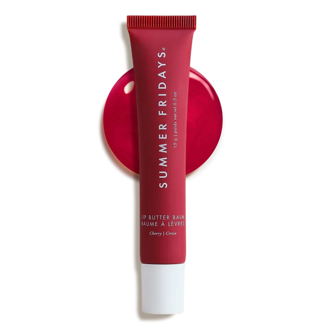 Summer Fridays Lip Butter Balm - Moisturizing Lip Gloss for Instant Shine + Sheer Color - With Nourishing Shea Butter - Everyday Makeup + Skin Care Summer Essentials - Vegan - Pink Sugar (.5 Oz)-Summer Fridays Lip Butter Balm - Moisturizing Lip Gloss for Instant Shine + Sheer Color - With Nourishing Shea Butter - Everyday Makeup + Skin Care Summer Essentials - Vegan - Pink Sugar (.5 Oz)
