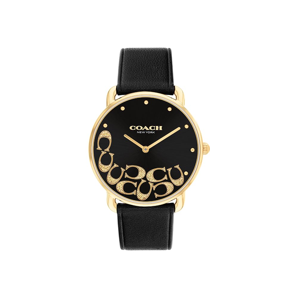 COACH Elliot Women's Watch | Sleek Design with Scattered Charms | Timeless Style for Every Occasion | Gift for Her | Water-Resistant-COACH Elliot Women's Watch | Sleek Design with Scattered Charms | Timeless Style for Every Occasion | Gift for Her | Water-Resistant