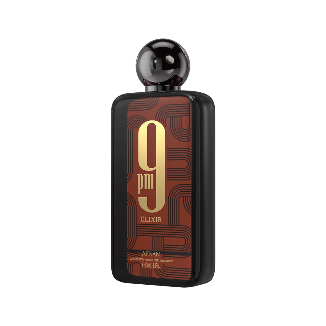 Afnan 9 PM For Men Eau De Parfum, 3.4 Fl. Oz-Afnan 9 PM For Men Eau De Parfum, 3.4 Fl. Oz