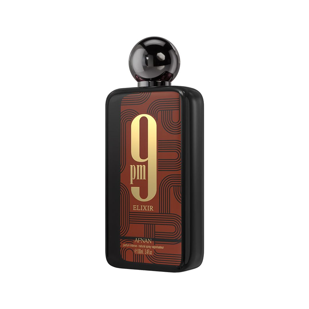 Afnan 9 PM For Men Eau De Parfum, 3.4 Fl. Oz-Afnan 9 PM For Men Eau De Parfum, 3.4 Fl. Oz