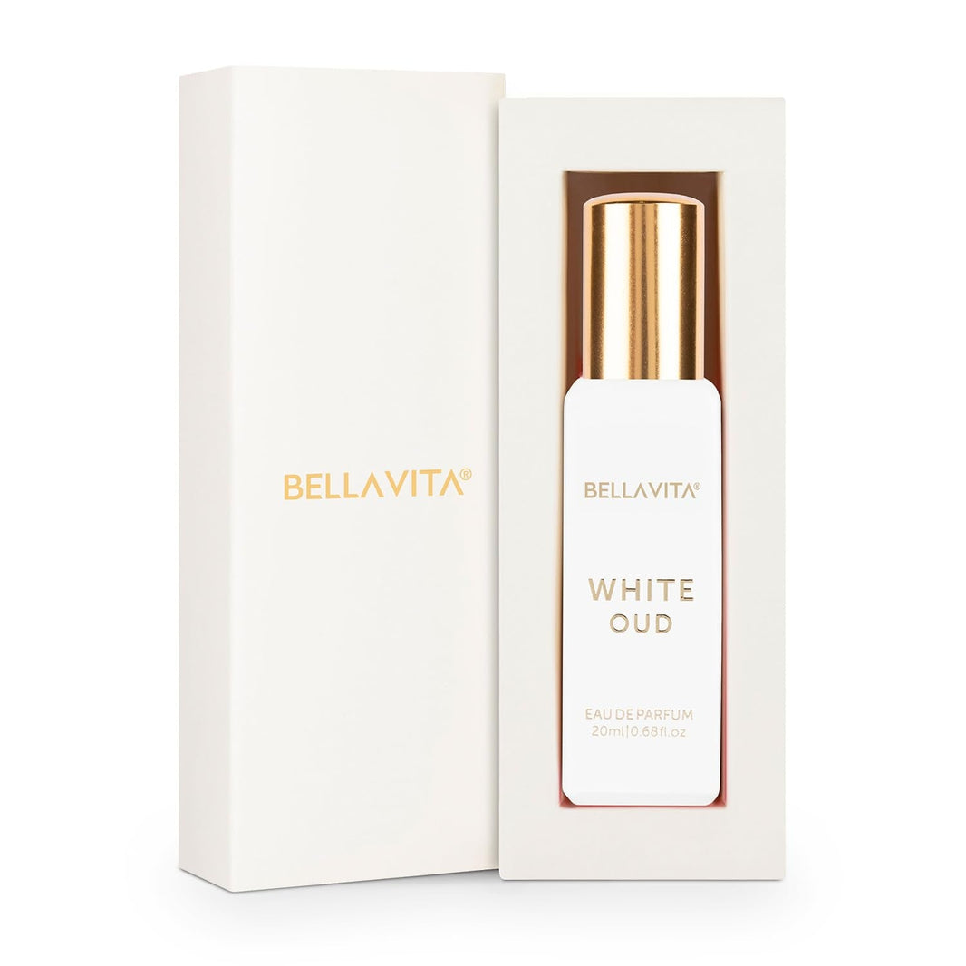 Bellavita Luxury WHITE OUD Eau de Parfum | 20 ml (0.7 fl.oz.) | Travel Size Perfume for Men and Women | Fruity, Artemisia Lemon, Freesia, and Tobacco Notes | Long Lasting Unisex Fragrance-Bellavita Luxury WHITE OUD Eau de Parfum | 20 ml (0.7 fl.oz.) | Travel Size Perfume for Men and Women | Fruity, Artemisia Lemon, Freesia, and Tobacco Notes | Long Lasting Unisex Fragrance