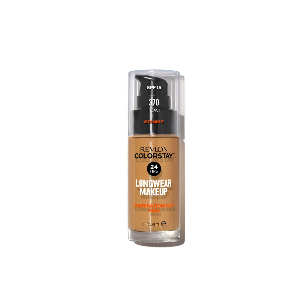 Revlon Liquid Foundation, ColorStay Face Makeup for Combination & Oily Skin, SPF 15, Medium-Full Coverage with Matte Finish, 180 Sand Beige, 1 Fl Oz-Revlon Liquid Foundation, ColorStay Face Makeup for Combination & Oily Skin, SPF 15, Medium-Full Coverage with Matte Finish, 180 Sand Beige, 1 Fl Oz