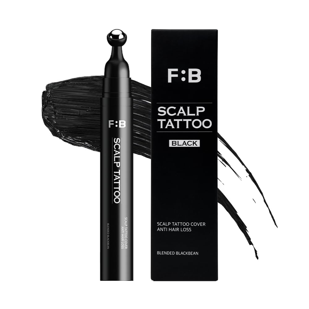FORBEAUT Scalp Tattoo (Black)-FORBEAUT Scalp Tattoo (Black)