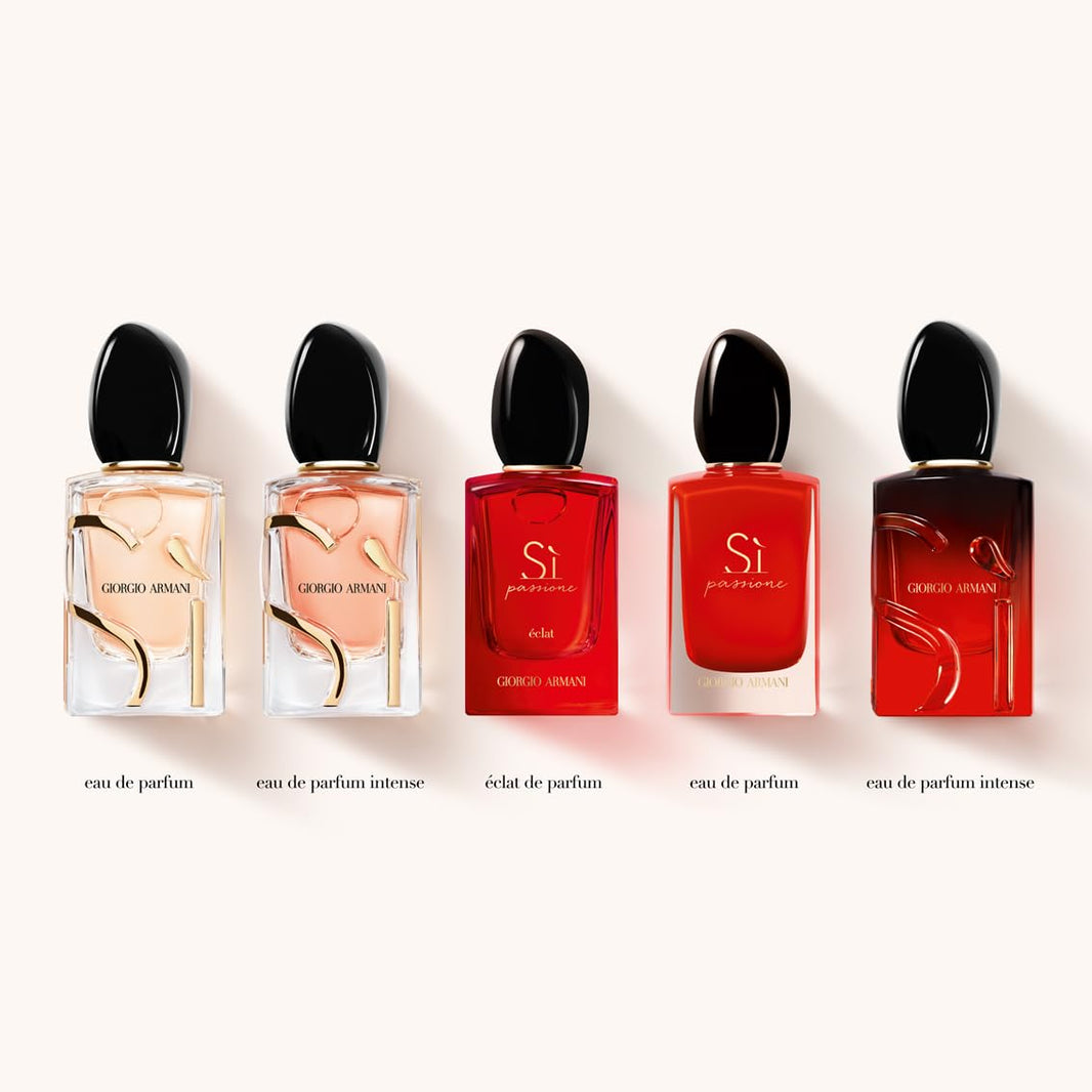 Armani Beauty - Sì Passione - Eau de Parfum - Vanilla Perfume for Women - Floral Citrus Fragrance - Blackcurrant Nectar, Damascena Rose, Black Tea Notes-Armani Beauty - Sì Passione - Eau de Parfum - Vanilla Perfume for Women - Floral Citrus Fragrance - Blackcurrant Nectar, Damascena Rose, Black Tea Notes