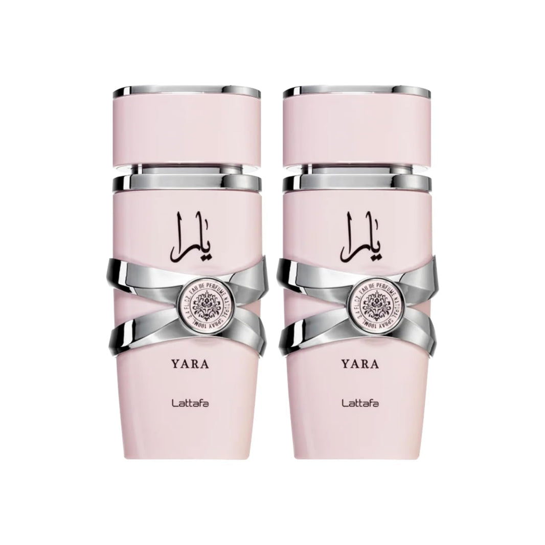 Lattafa Yara for Women Eau de Parfum Spray, 3.4 Ounce (Pack of 2)-Lattafa Yara for Women Eau de Parfum Spray, 3.4 Ounce (Pack of 2)