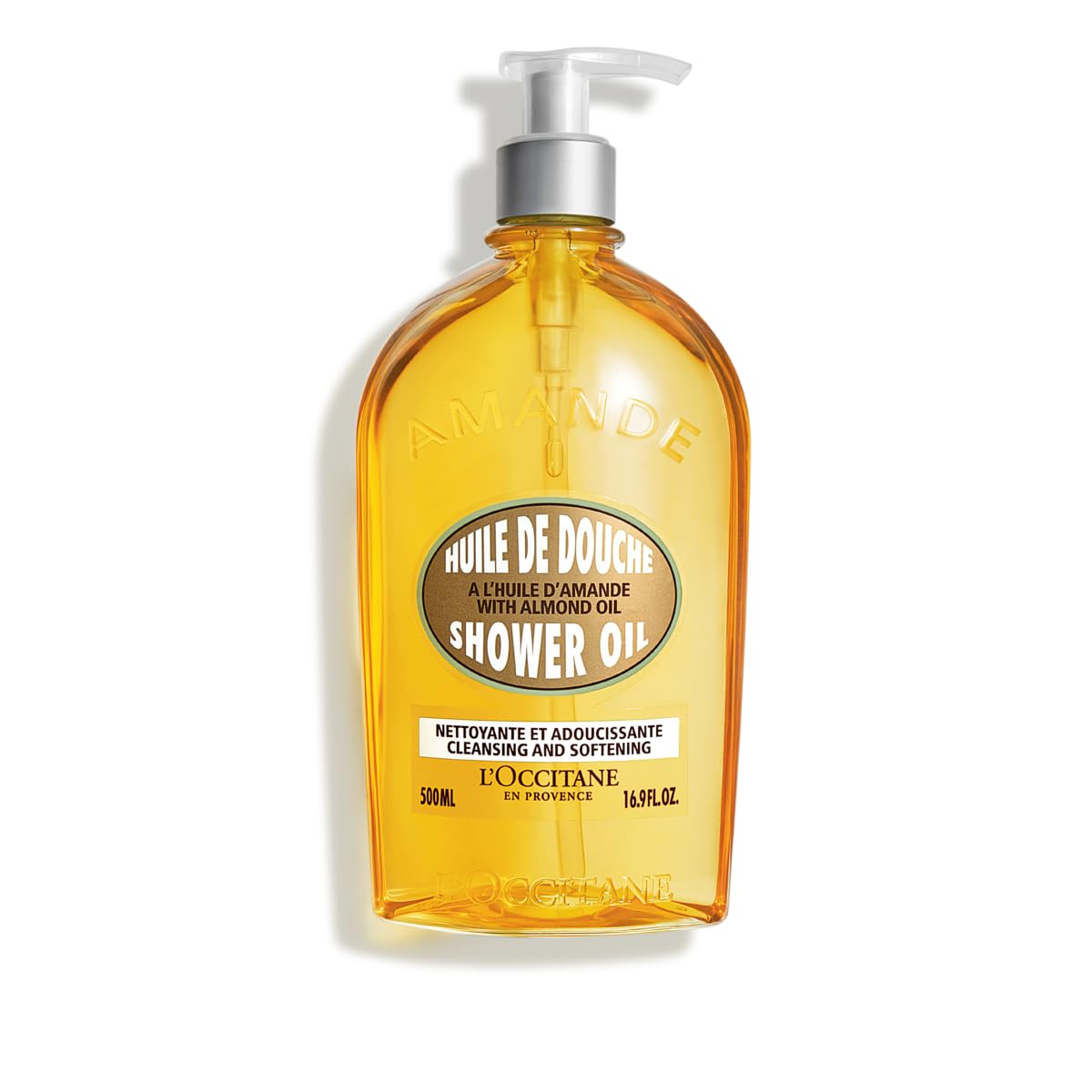 L'OCCITANE Cleansing & Softening Almond Shower Oil, Body Wash & Shaving Base Purifies & Smooths Without Drying Skin, Milky Lather, Nourishing Skincare-L'OCCITANE Cleansing & Softening Almond Shower Oil, Body Wash & Shaving Base Purifies & Smooths Without Drying Skin, Milky Lather, Nourishing Skincare
