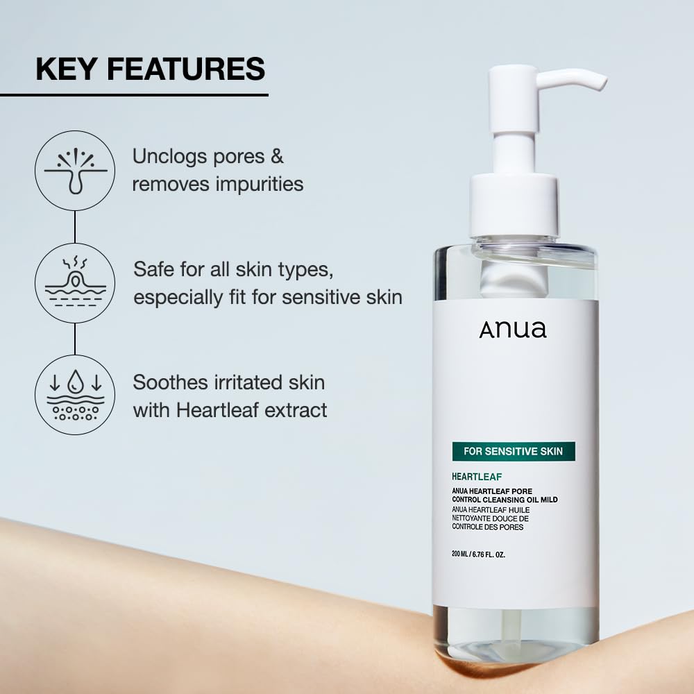 ANUA Heartleaf Pore Control Cleansing Oil (Mild)-ANUA Heartleaf Pore Control Cleansing Oil (Mild)