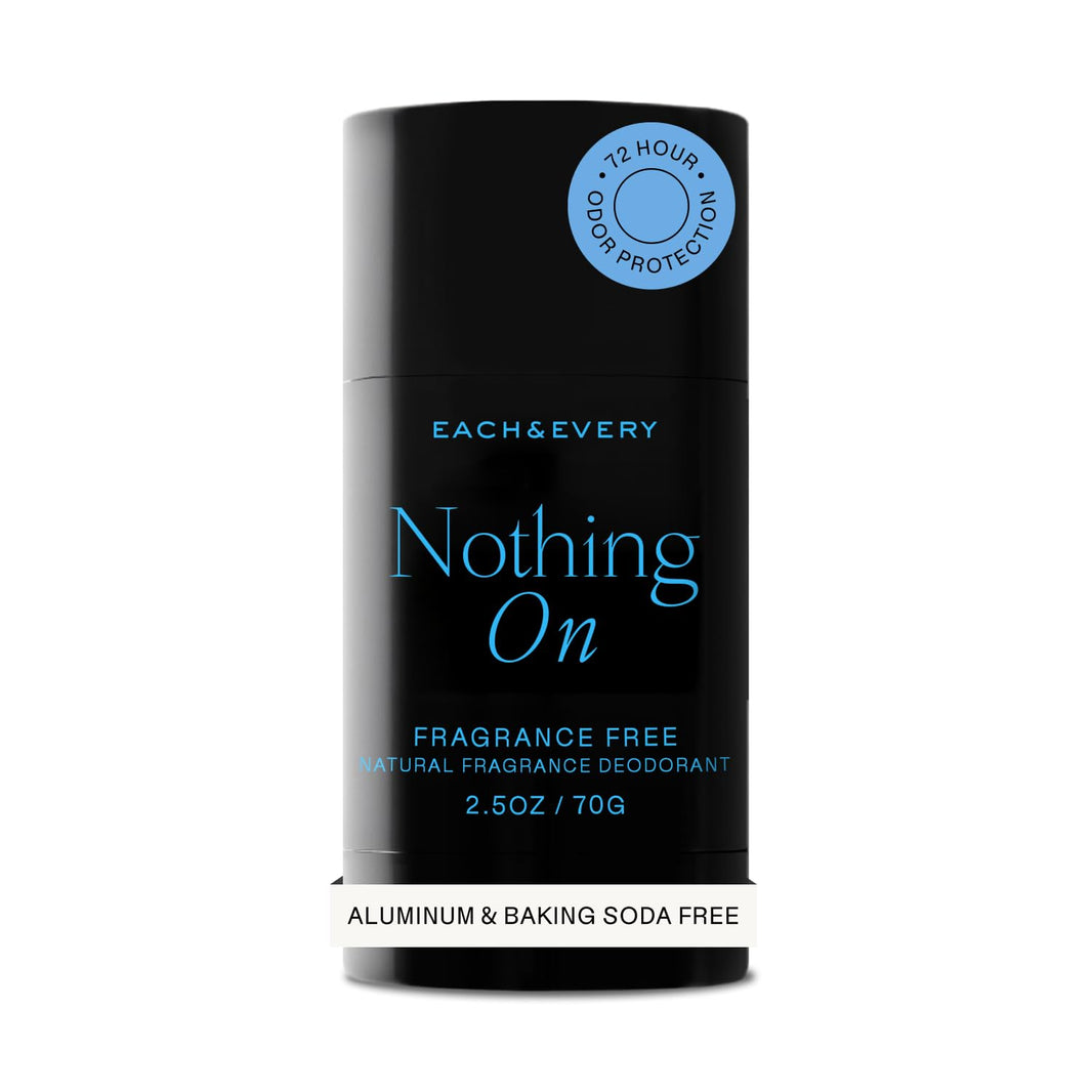 Each & Every Aluminum Free Deodorant for Women & Men – Natural Fragrance 72-Hr Odor Protection, Non-Toxic Deodorant for Sensitive Skin, EWG Verified, Baking Soda Free - Citrus & Vetiver Scent, 2.5oz-Each & Every Aluminum Free Deodorant for Women & Men – Natural Fragrance 72-Hr Odor Protection, Non-Toxic Deodorant for Sensitive Skin, EWG Verified, Baking Soda Free - Citrus & Vetiver Scent, 2.5oz