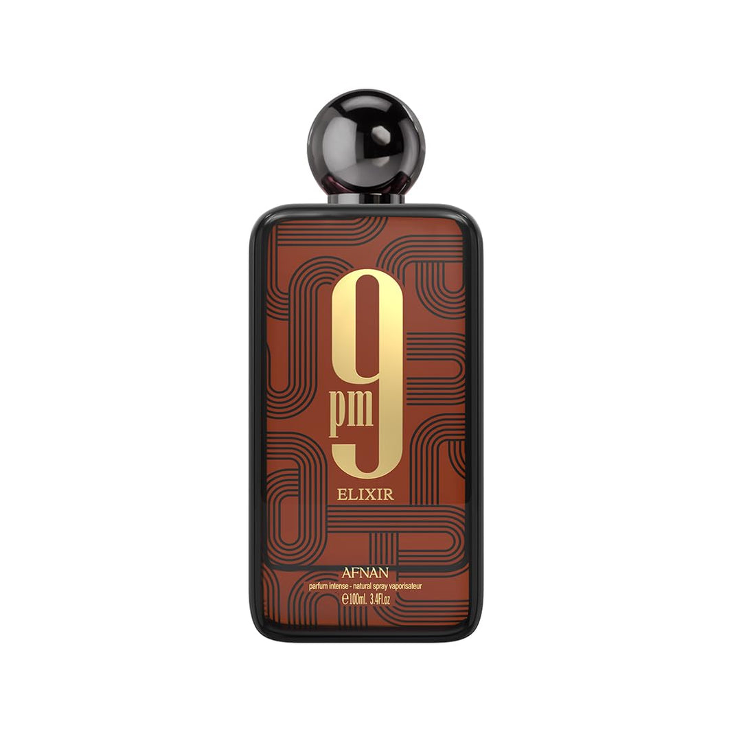 Afnan 9 PM For Men Eau De Parfum, 3.4 Fl. Oz-Afnan 9 PM For Men Eau De Parfum, 3.4 Fl. Oz