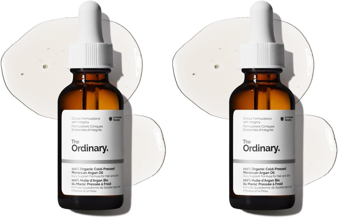 The Ordinary 100% Organic Cold-Pressed Moroccan Argan Oil, Nourishing and Hydrating Treatment for Skin & Hair, 1 Fl Oz-The Ordinary 100% Organic Cold-Pressed Moroccan Argan Oil, Nourishing and Hydrating Treatment for Skin & Hair, 1 Fl Oz