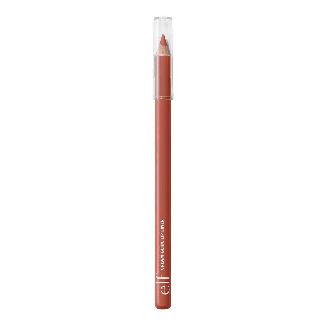e.l.f. Cream Glide Lip Liner, Highly-Pigmented Pencil For Shaping & Sculpting Lips, Semi-Matte Finish, Vegan & Cruelty-Free-e.l.f. Cream Glide Lip Liner, Highly-Pigmented Pencil For Shaping & Sculpting Lips, Semi-Matte Finish, Vegan & Cruelty-Free