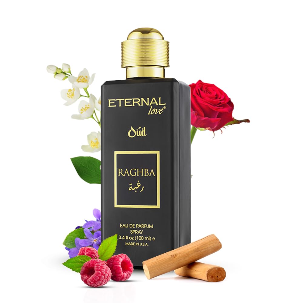 Eternal Love Amber Oud - Long Lasting Unisex Eau de Parfum - Warm Woody Oriental Fragrance with Oud & Amber - Dubai Inspired Arabic Scent - 3.4oz-Eternal Love Amber Oud - Long Lasting Unisex Eau de Parfum - Warm Woody Oriental Fragrance with Oud & Amber - Dubai Inspired Arabic Scent - 3.4oz