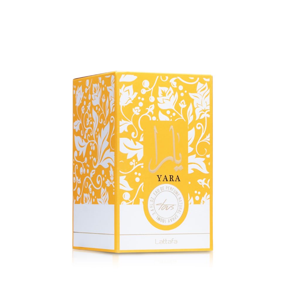 Lattafa Yara Tous - Tropical, Fruity, Floral, Vanilla - Eau de Parfum Long-Lasting Fragrance for Women, 3.40 Ounce / 100 ml-Lattafa Yara Tous - Tropical, Fruity, Floral, Vanilla - Eau de Parfum Long-Lasting Fragrance for Women, 3.40 Ounce / 100 ml