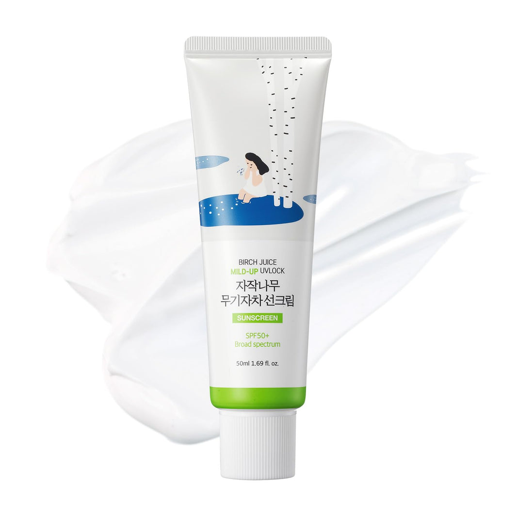 Round Lab Birch Juice Mild-Up UV Lock Sunscreen-Round Lab Birch Juice Mild-Up UV Lock Sunscreen