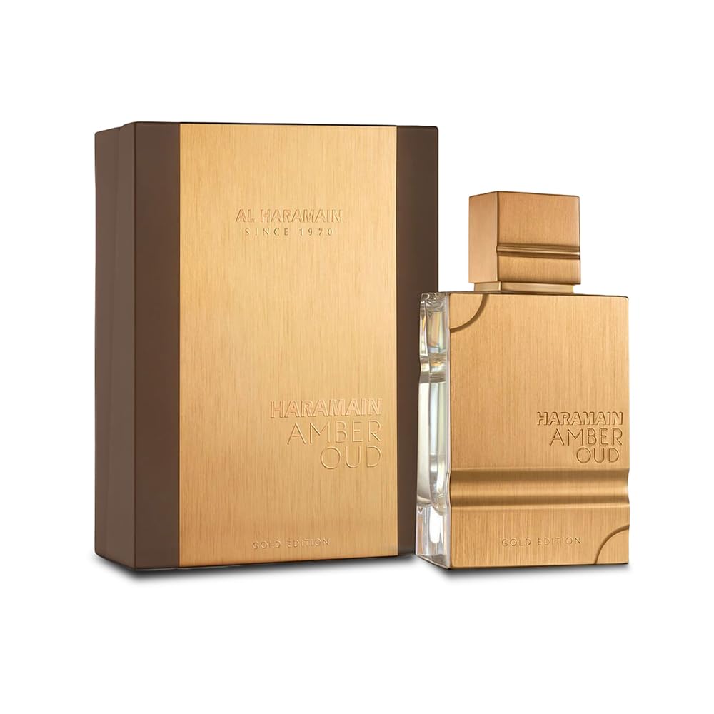 Al Haramain Amber Oud Gold Edition - Arabian Perfume for Women and Men Unisex - Long Lasting Amber - 2 oz-Al Haramain Amber Oud Gold Edition - Arabian Perfume for Women and Men Unisex - Long Lasting Amber - 2 oz