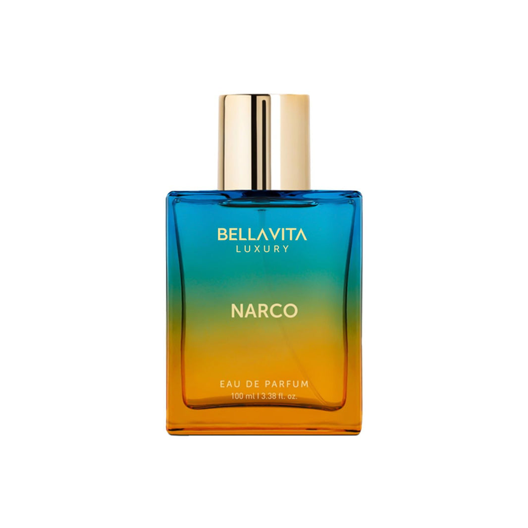 Bellavita Luxury Narco Eau de Parfum | 100 ml (3.4 fl.oz.) | Perfume for Men and Women | Floral, Bergamot, Jasmine, and White Musk Notes | Long Lasting Unisex Fragrance-Bellavita Luxury Narco Eau de Parfum | 100 ml (3.4 fl.oz.) | Perfume for Men and Women | Floral, Bergamot, Jasmine, and White Musk Notes | Long Lasting Unisex Fragrance