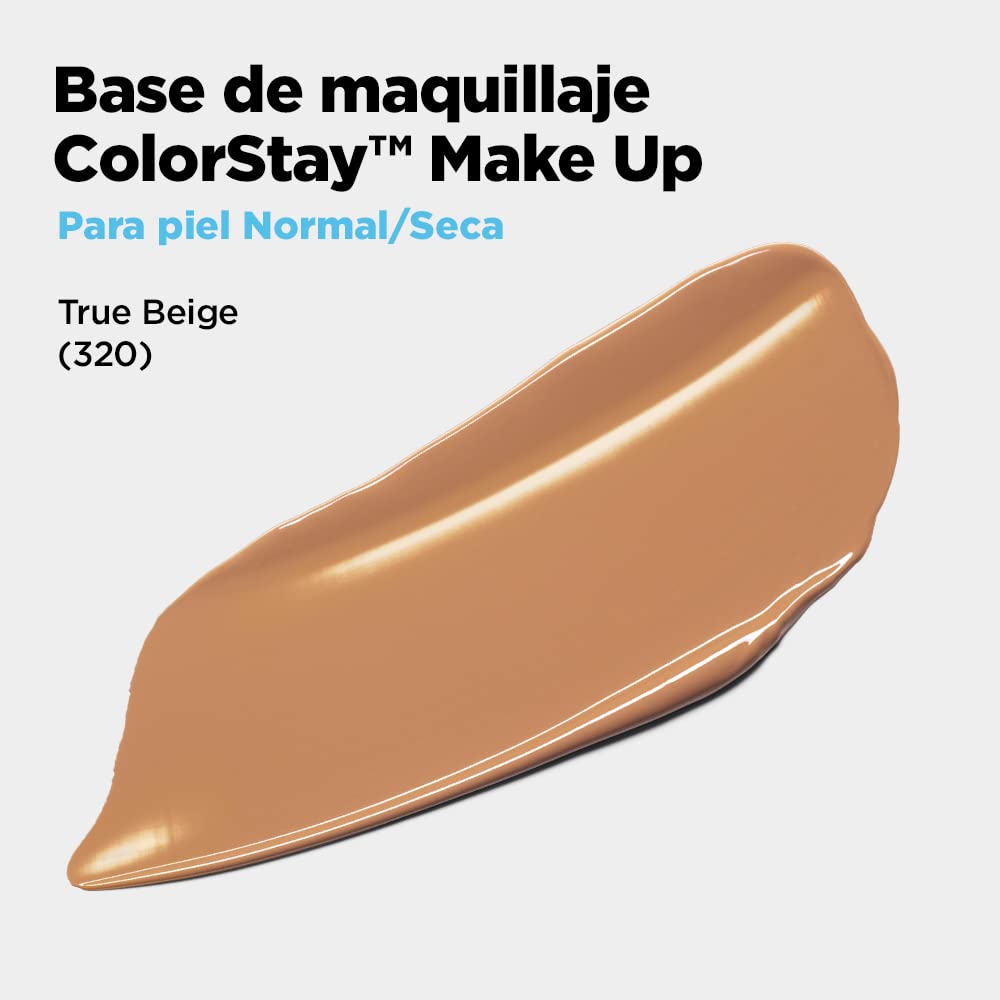 Revlon Liquid Foundation, ColorStay Face Makeup for Normal & Dry Skin, SPF 20, Longwear Medium-Full Coverage with Natural Finish, 240 Medium Beige, 1 Fl Oz-Revlon Liquid Foundation, ColorStay Face Makeup for Normal & Dry Skin, SPF 20, Longwear Medium-Full Coverage with Natural Finish, 240 Medium Beige, 1 Fl Oz