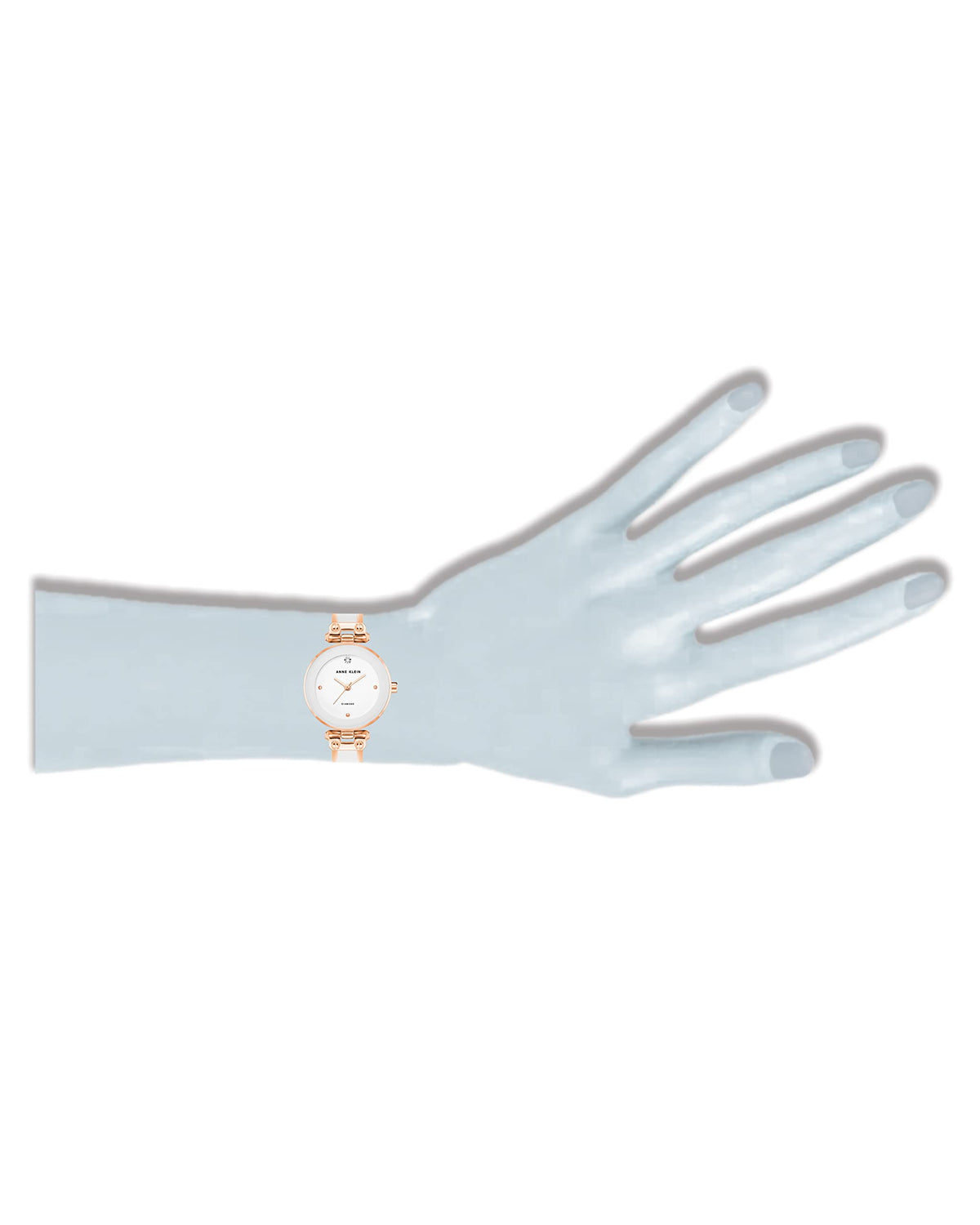 Anne Klein Women's Genuine Diamond Dial Bangle Watch-Anne Klein Women's Genuine Diamond Dial Bangle Watch
