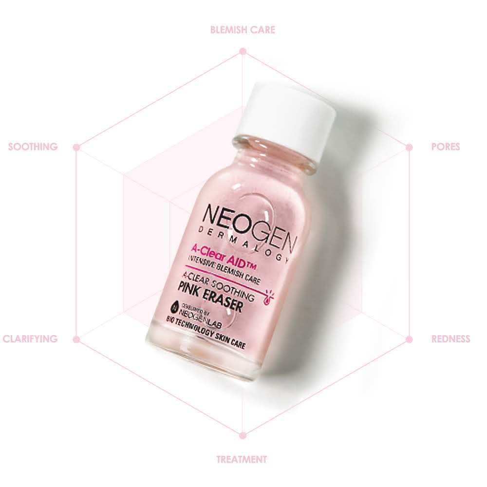 NEOGEN Dermalogy A-Clear Soothing Pink Eraser-NEOGEN Dermalogy A-Clear Soothing Pink Eraser