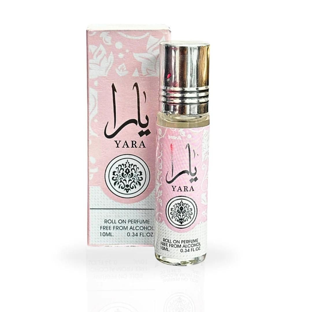 Ard Al Zaafaran YARA Roll-On Perfume Oil CPO - 10ML (0.34 OZ) | Gourmand Accord, Vanilla, Musk, Heliotrope, Orchid, Tangerine.-Ard Al Zaafaran YARA Roll-On Perfume Oil CPO - 10ML (0.34 OZ) | Gourmand Accord, Vanilla, Musk, Heliotrope, Orchid, Tangerine.