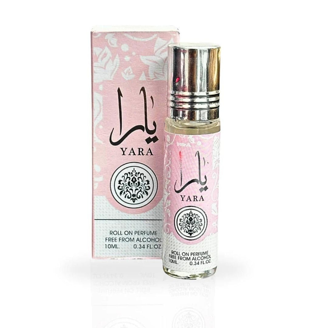 Ard Al Zaafaran YARA Roll-On Perfume Oil CPO - 10ML (0.34 OZ) | Gourmand Accord, Vanilla, Musk, Heliotrope, Orchid, Tangerine.-Ard Al Zaafaran YARA Roll-On Perfume Oil CPO - 10ML (0.34 OZ) | Gourmand Accord, Vanilla, Musk, Heliotrope, Orchid, Tangerine.