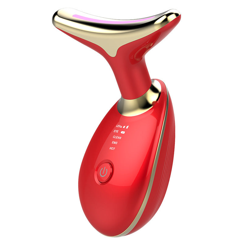 EMS Thermal Neck Lifting And Tighten Massager Electric Microcurrent Wrinkle Remover-1b95a1ddfd703fe53f1a12aa32a43338
