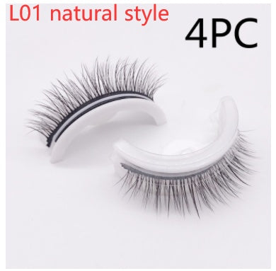 Reusable 3D Mink Lashes Natural False Eyelashes Self Adhesive Fake Glue Free Makeup Eyelash Extension Silk-a153e11bc89799ff62e875fe27f62b31