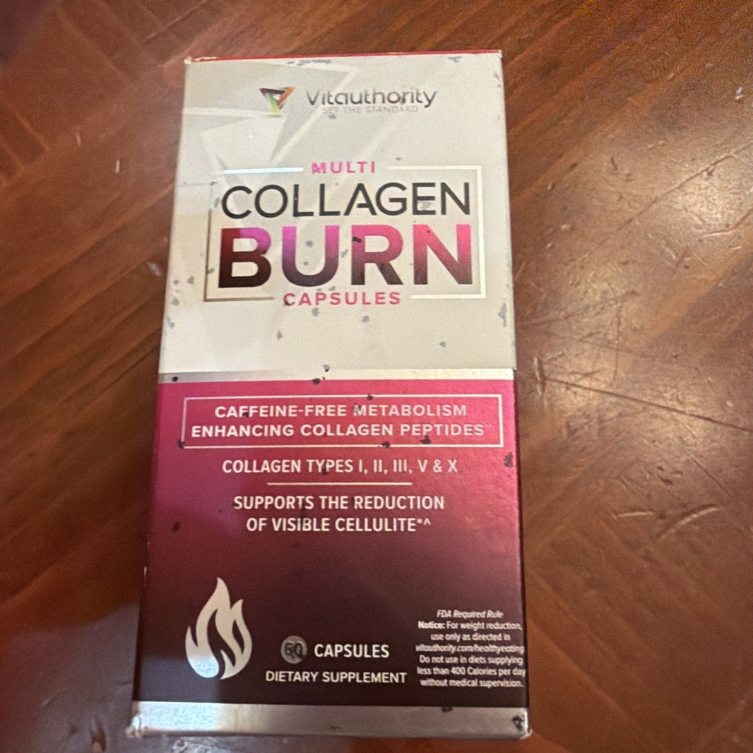 Multi Collagen Burn Capsules for Weight Loss - Hydrolyzed Collagen Peptides 60pc-Multi Collagen Burn Capsules for Weight Loss - Hydrolyzed Collagen Peptides 60pc