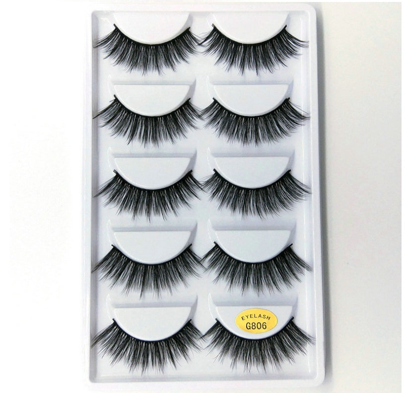 3D mink hair false eyelashes-8c275289c86b72eab180dea539566989