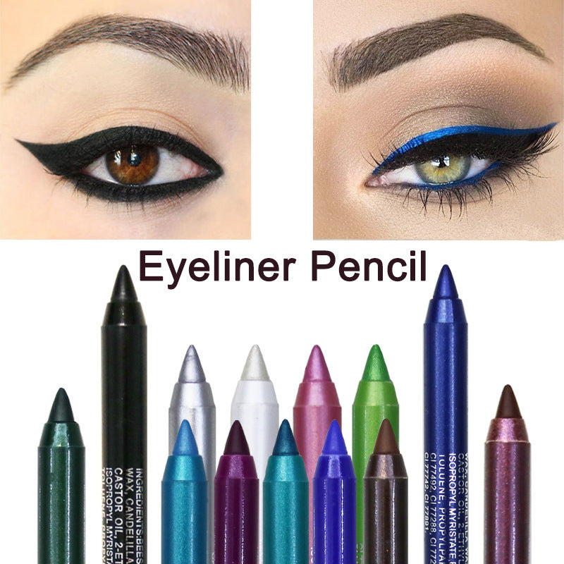 Eyeliner Dual Use Gel Eyeliner Pen For Long Lasting Waterproof And Sweat Proof-8821bd7228b882028b56892292db3ff2