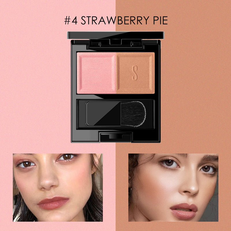 Two-color blush matte finish-9cd707a32e4010aa5bdc4a526311ae12