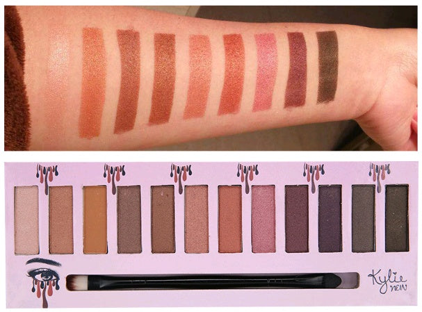 Kelly 12 color eyeshadow Kelly eyeshadow Kelly matte eyeshadow-7fbf7b51c2bdb09db9e66dcf0e1711a4