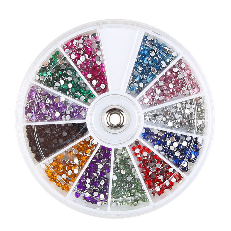 Diamond fake nails domestic rhinestones 12 colors-bb80f14a4b1aed133b4933e8da9ccb49