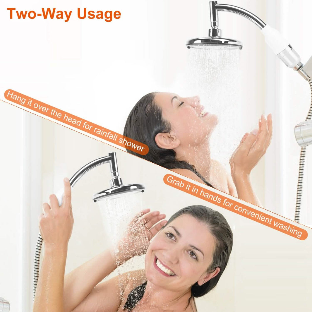 5.5-Inch High Pressure Shower Head-5.5-Inch High Pressure Shower Head