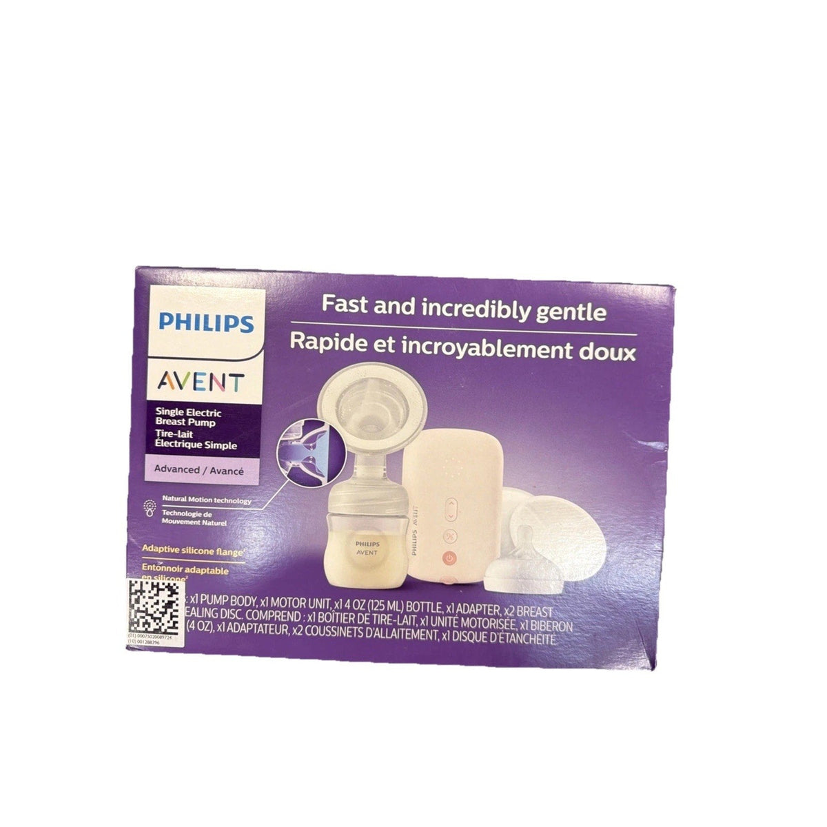 Philips Avent Single Electric Breast Pump Advanced with Motion Technology-Philips Avent Single Electric Breast Pump Advanced with Motion Technology