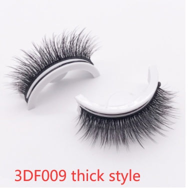 Reusable 3D Mink Lashes Natural False Eyelashes Self Adhesive Fake Glue Free Makeup Eyelash Extension Silk-fd9d1bd9294131a5e9250d90072db84c