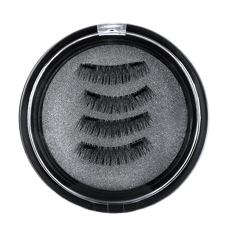 3D double magnet false eyelashes 24P double magnet false Mascara free magnetic false eyelash double magnet eyelashes-52a77c65252fefda7fb48f3fc498fa31