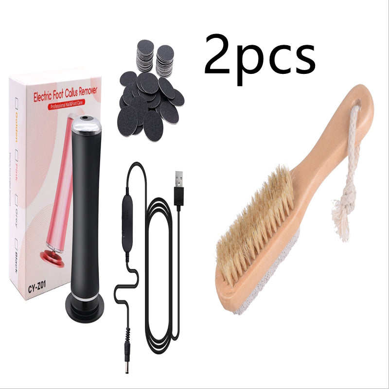 Electric Foot Callus Remover Foot Care File Heels Dead Skin Pedicure Tool Electronic Foot Grinder And Replacement Sandpaper-586d59c7e73bbfbcce2470b3767f44bb